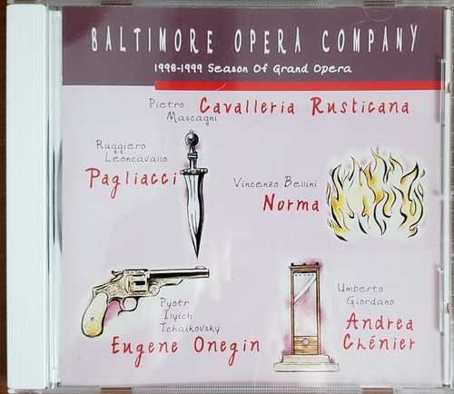 Baltimore opera company - opera, cd