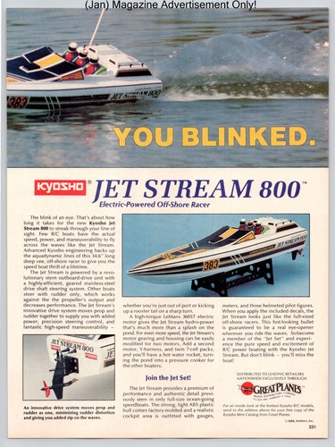 Kyosho jet stream 800 - stream,