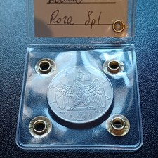 Moneta Rara Da Collezione 1 Lira 1943 Roma Savoia VEIII Spl Lotto 2012