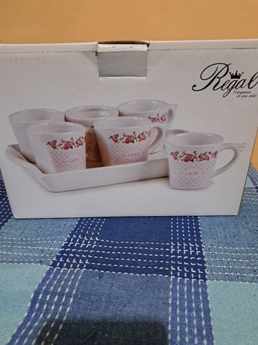 Set elegante tazzine da - di, 6