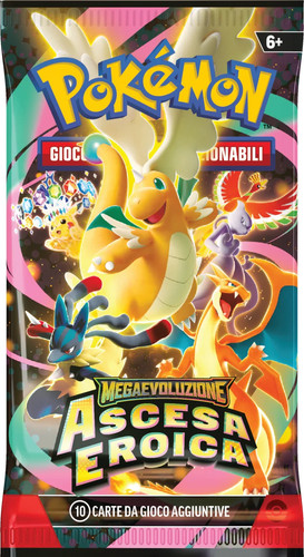 Pokemon bustina ascesa eroica - pokemon,