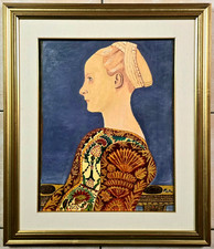 PROFILO DI FANCIULLA DONNA