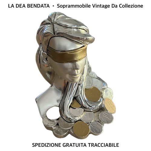 Statua busto dea bendata - busto,