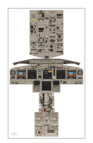 Huge boeing 737 800 - -,