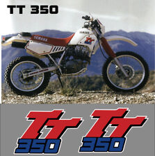 Adesivi Serbatoio TT 350 1985