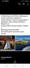 barca a vela da regata ufo 28  