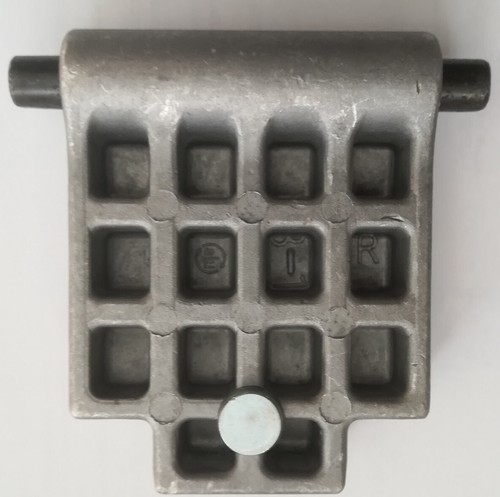 Contropiastra trituratore