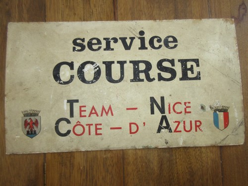Ancienne plaque tole - ancienne,