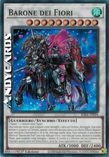 BARONE DEI FIORI • (Baronne De Fleur) • Super R • RA01 IT034 • 1Ed • Yugioh!