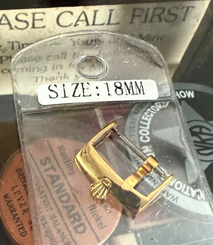 Rolex fibbia logo 18mm - rolex,