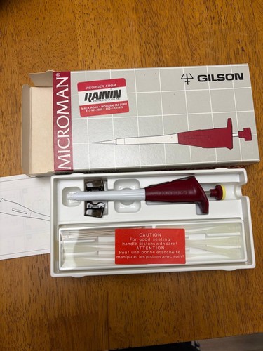 Pipetta gilson microman m50 - pipetta,
