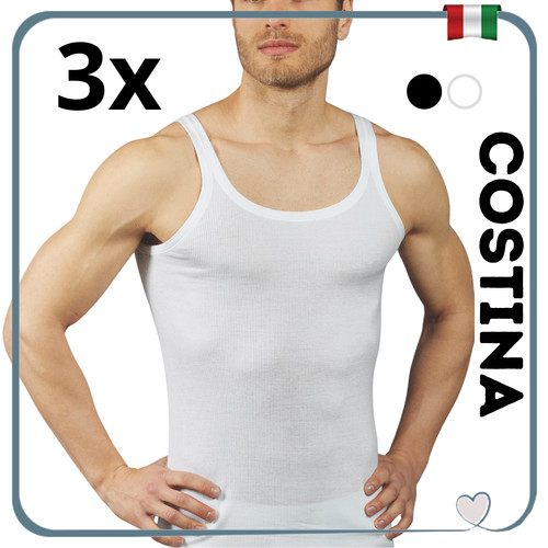 Canottiere uomo costina - 3,