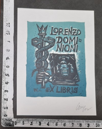 Wunderkammer exlibris 1186 - wunderkammer,