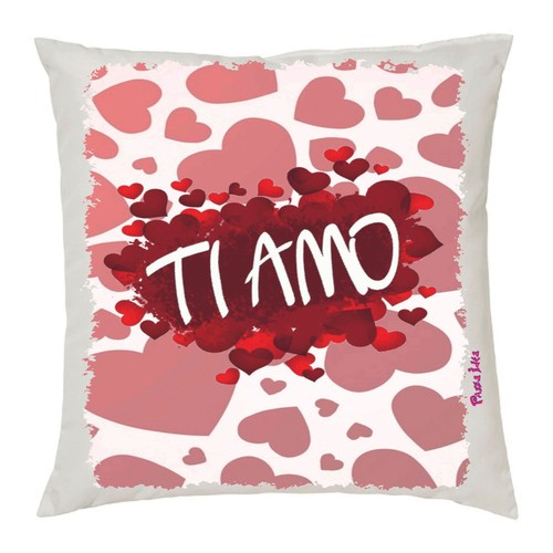 Cuscino 40x40 scritta - scritta, amo