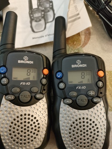Walkie talkie pmr446 brondi - talkie,