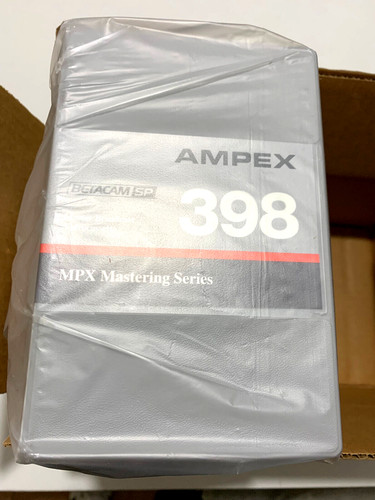 Lot ampex 398 bc - lot, k7