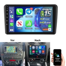 Autoradio 64g android 15 - 4g+64g,