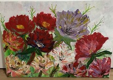 quadro moderno dipinto a  mano