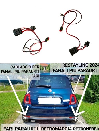 Cablaggio modifica fanali piu - fanali,