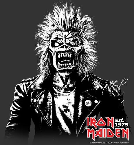 Iron maiden aufkleber sticker - iron,