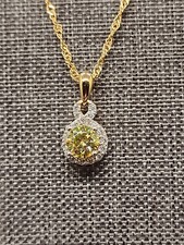Ciondolo 1,36 ctw Moissanite