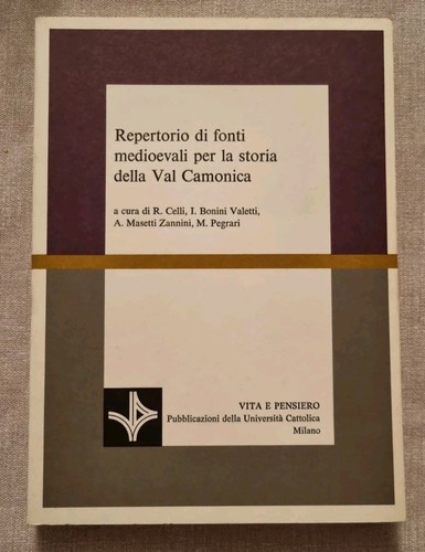 Repertorio fonti medioevali - repertorio,