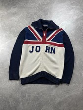 Maglione mezza zip maglia John