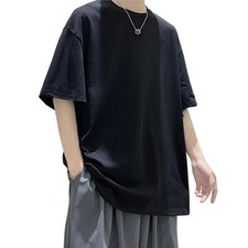 T-shirt cotone oversize uomo