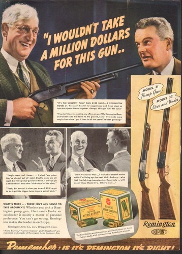 1937 remington pompa pistola - remington,