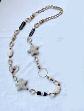 Collana in pietre dure, stelle