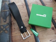 cintura marrone scuro fibbia
