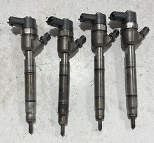 0445110256 BOSCH 4 INIETTORI KIA RIO 1.5 CRDI ANNO 2005 RICAMBI USATI