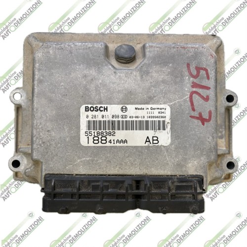 0281011098 bosch centralina - 0281011098,