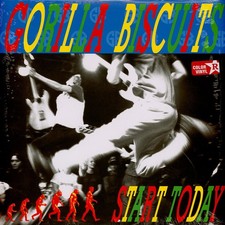 Gorilla biscuits start today - biscuits,