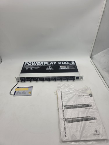 Behringer powerplay pro - powerplay, pro-8