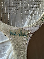 racchetta da tennis in legno