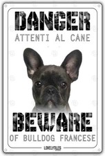 Cartello attenti al cane