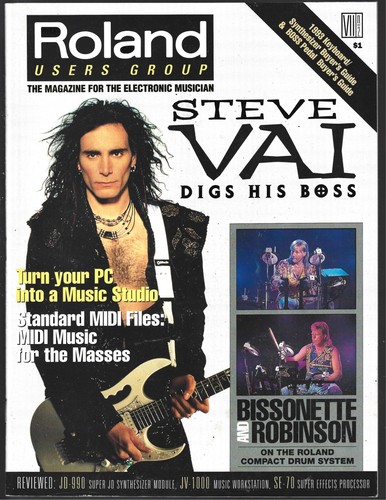 Roland users group magazine - roland,
