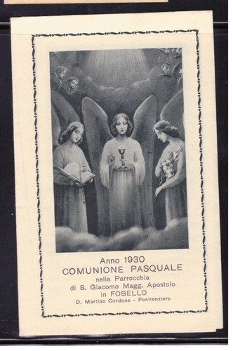 Santino ricordo comunione - ricordo,