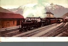 Svizzera Bellinzona Partenza del Treno Express F. piccolo non spedita