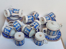 Servizio antico da caffè in