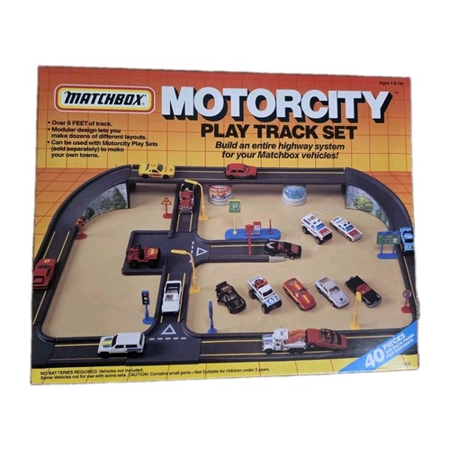 Matchbox motorcity play track - motorcity,