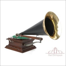 Antico grammofono hmv stile - antico,