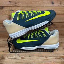 Scarpe da tennis Nike uomo UK 9 Lunar Ballistec 1,5 verde Volt Rafa Nadal 2015 AO