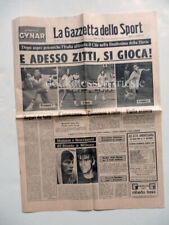 GAZZETTA DELLO SPORT 1976 TENNIS Coppa Davis Cile Barazzutti Panatta giornale