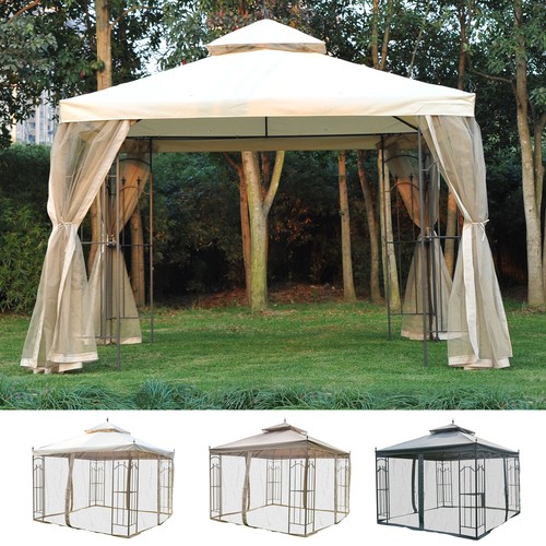 Gazebo steel outdoor - gazebo, x