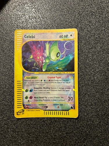 Celebi 145 144 crystal - celebi, 145/144
