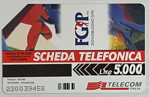 Carta telefonica fgp - fgp, ortopedia
