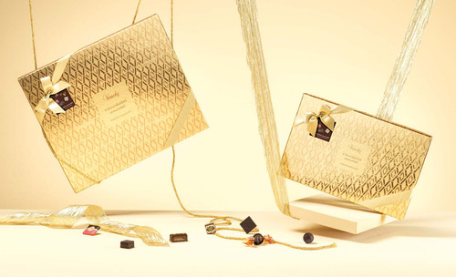 Scatola regalo corporate oro - regalo,