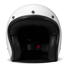 Casco DMD Retro Solid White